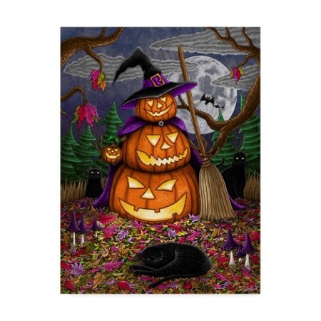 Trademark Fine Art Jake Hose 'Halloween Magic' Canvas Art, 18x24 ALI29864-C1824GG